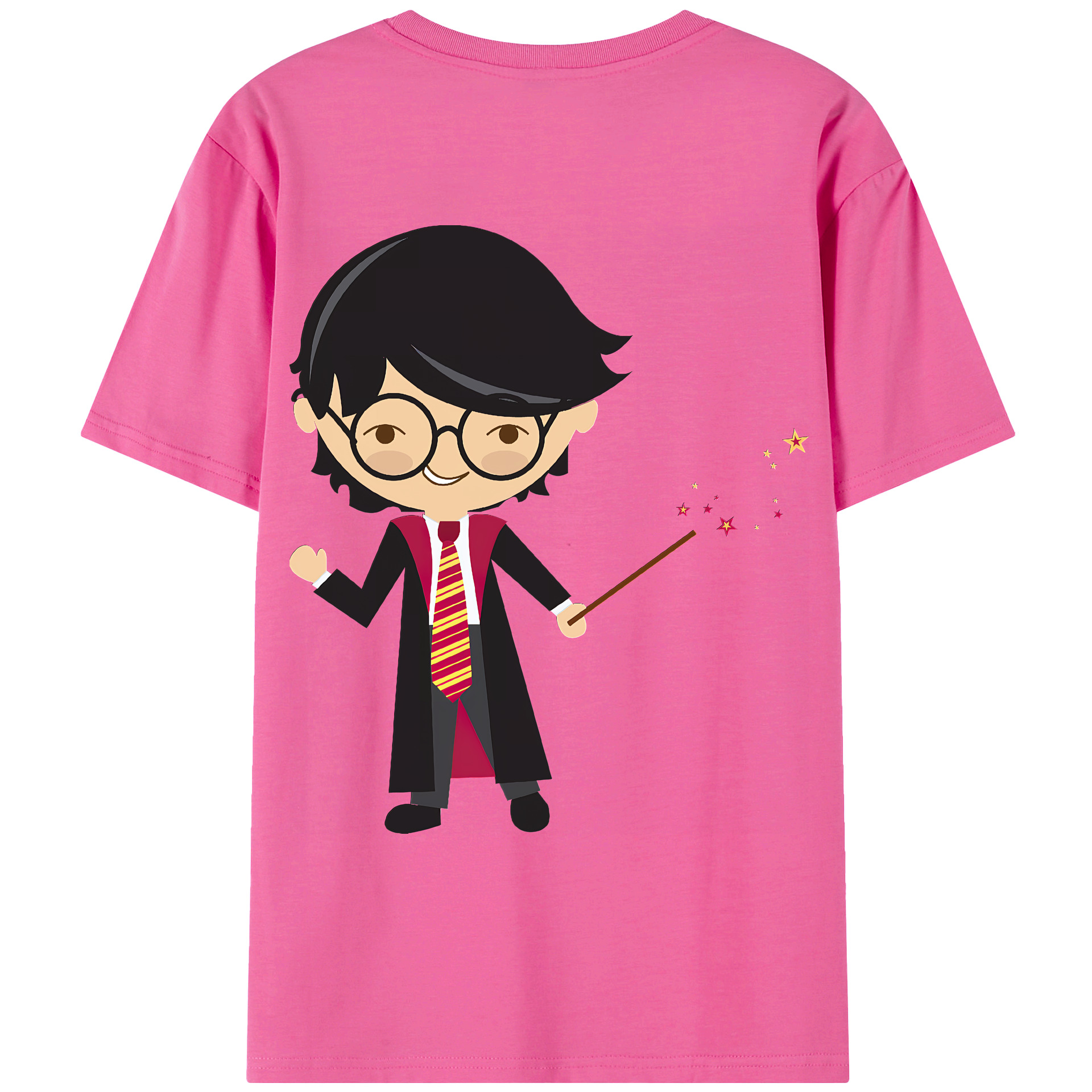 （画像用） Harry Potter ハリー・ポッターシリーズ レディース半袖Tシャツ(バックプリント)